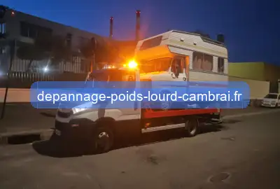 Remorquage campingcar